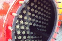 Rubber filter nozzle plate