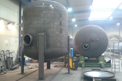 Water filters in production