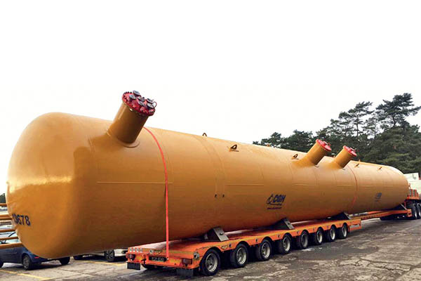 Underground LPG tanks