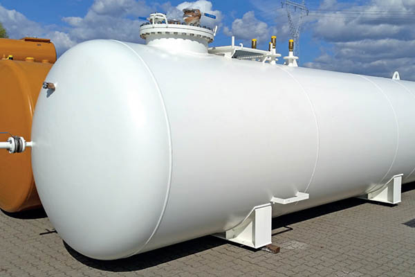 Aboveground LPG tanks