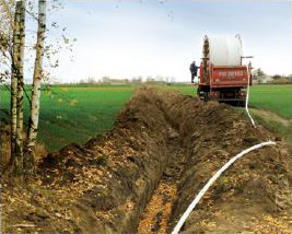 Open trench