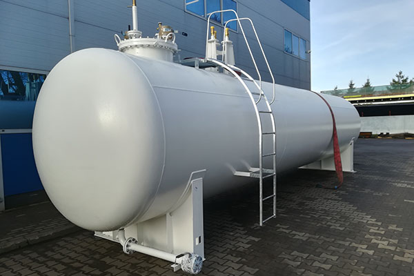 Aboveground LPG tanks