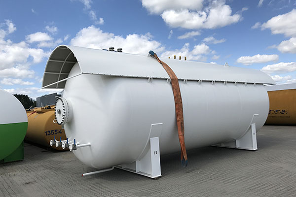 Aboveground LPG tanks