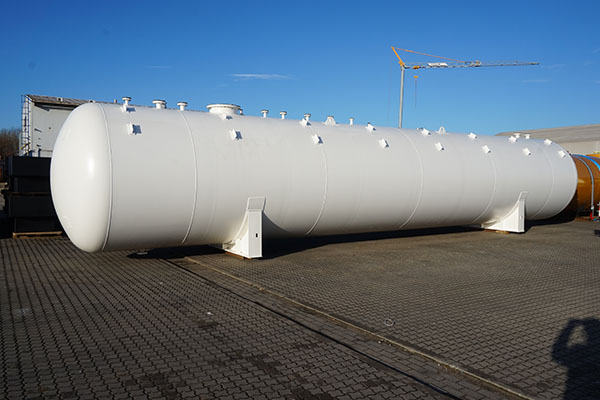 Aboveground LPG tanks