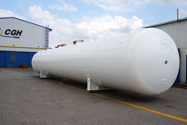 Aboveground LPG tanks