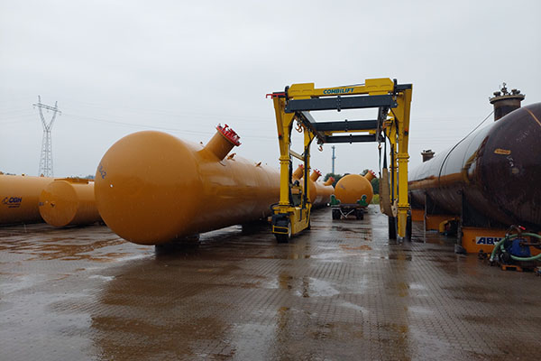 Underground LPG tanks 200 m3