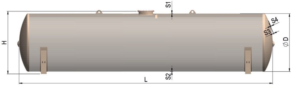 Aboveground tanks according to EN 12285-2 norm, Class A & B