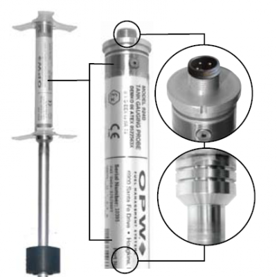 Sistema de medición y control OPW Nano - Sonda de medición magnetoestrictiva serie 924 B