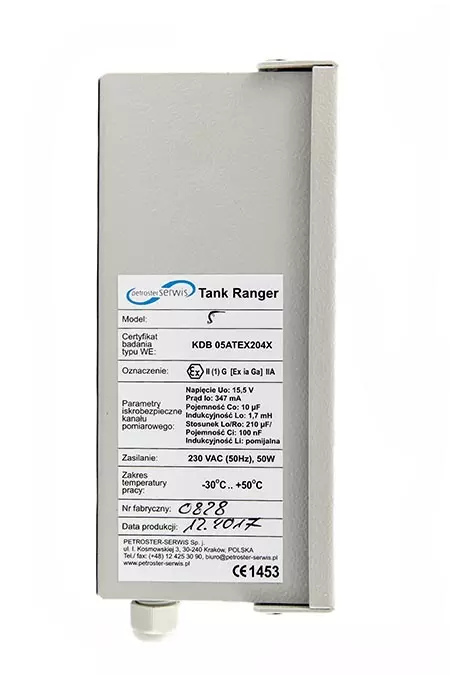 Tank Ranger 5 – leak tightness monitoring