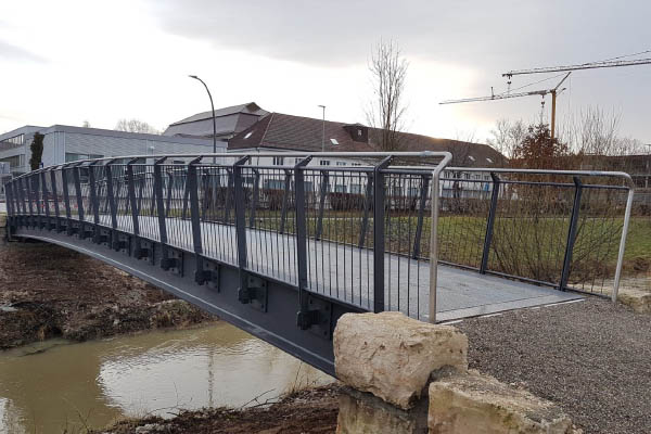 Pont pour un client allemand