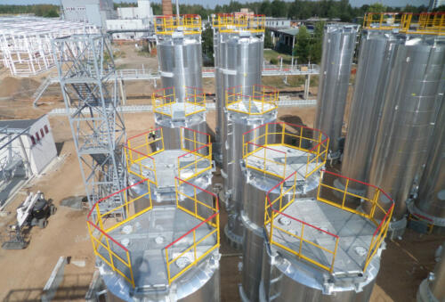 vertical aboveground tanks, delivery to Belarus 