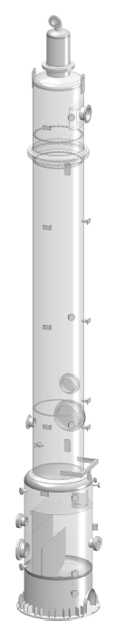 Absorption, distillation and rectification process columns